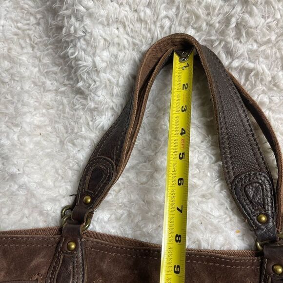 LUCKY BRAND Mult-Color leather & Suede Patchwork HOBO  large Shoulder Bag - Picture 9 of 15